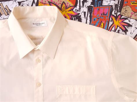 ysl college shirt|ysl formal shirts.